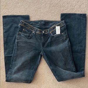 NWT Vintage 7 For All Mankind Studded Cords (28)